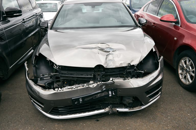 Parked Car Gets Hit